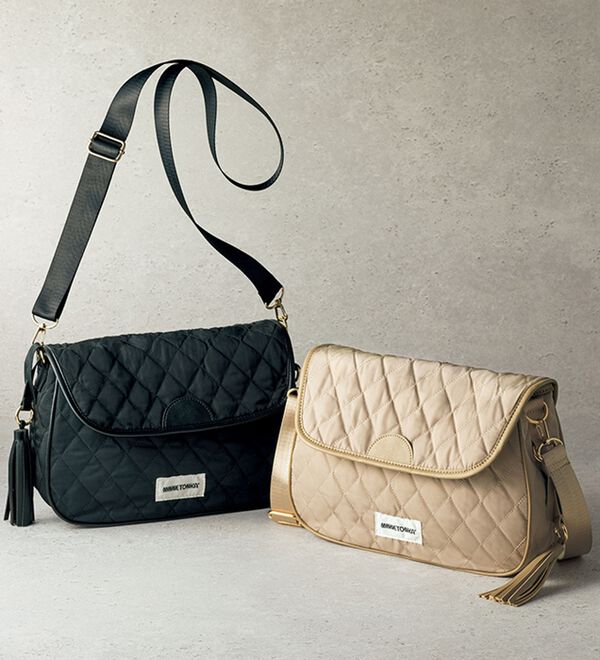 mamaboo キルティングショルダーブライアル ミーナ mamaboo キルティングショルダーブライアル ミーナ ミネトンカ