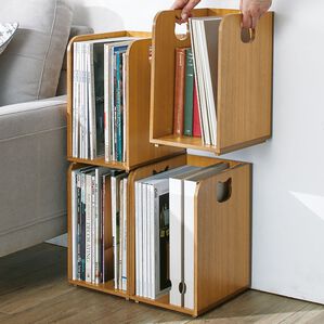 「重ねて置ける本棚ラック（ラック・棚・本棚）」｜詳細画像