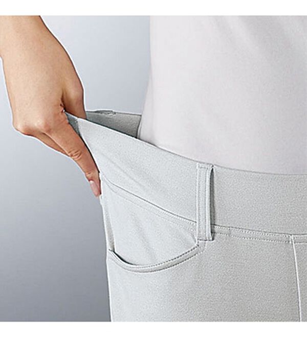 BELLUNA（ベルーナ）の「ジャストフィット楽々サマーパンツ（フルレングスパンツ）」｜詳細画像