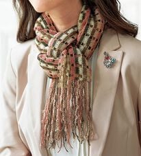 BELLUNA（ベルーナ）の「イタリア製ミックスカラーストール（ストール・スカーフ・マフラー）」