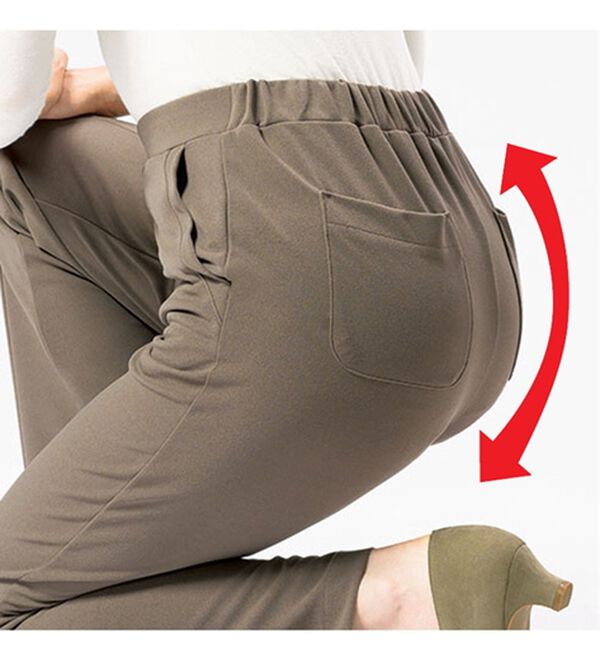 ルフラン（ルフラン）の「あったか優しい肌心地！ラク美パンツ（フルレングスパンツ）」｜詳細画像