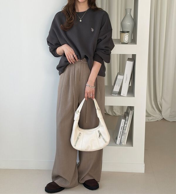 GeeRA（ジーラ）の「【U.S. POLO ASSN.】表ピーチ裏起毛スウェット（トレーナー・スウェット）」｜詳細画像