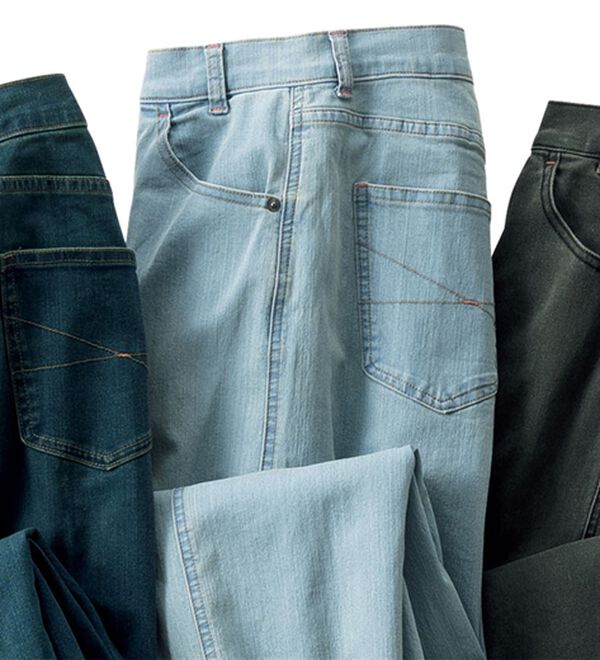 ルフラン（ルフラン）の「Ｃ．Ｂ．Ｓ．ジーンズタックパンツ（フルレングスパンツ）」｜ライトブルー