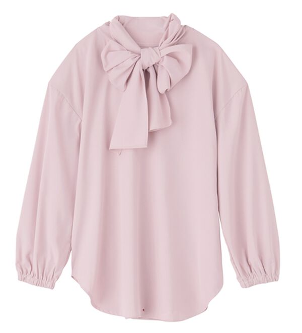 RANAN（ラナン）の「とろみボウタイブラウス（ブラウス）」｜詳細画像