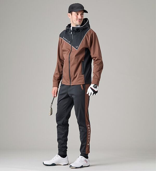 「＜クロコダイル＞防風ストレッチアクティブスーツ（メンズスポーツウェア（ボトム））」｜詳細画像