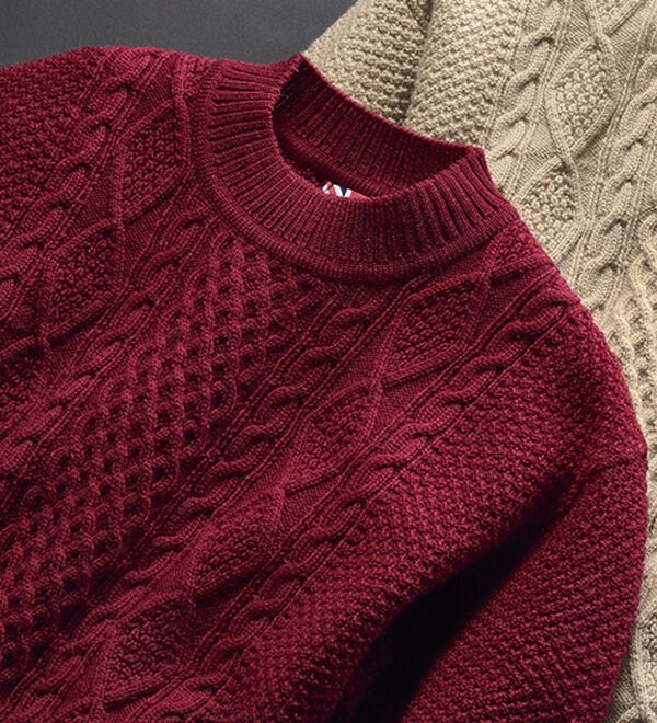 「＜キンロック　アンダーソン＞英国羊毛セーター　クルーネック（メンズニット・セーター）」｜詳細画像