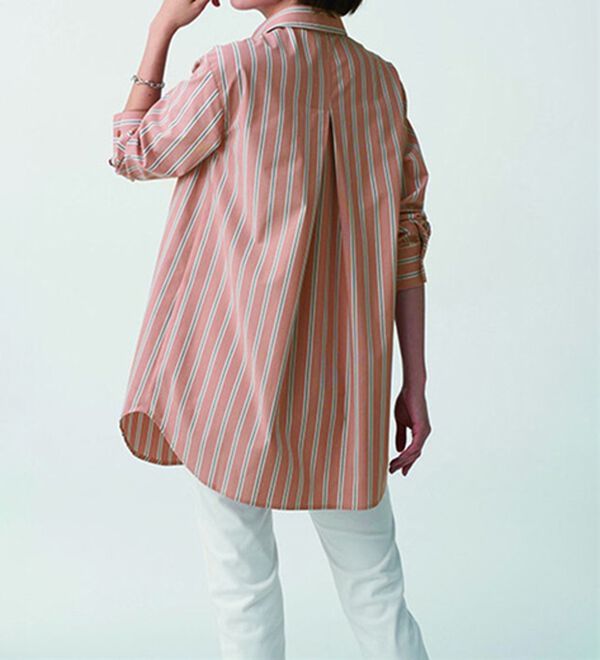 BELLUNA（ベルーナ）の「＜ＳＯＬＯＴＥＸ（Ｒ）＞ストレッチビッグシャツ（シャツ）」｜詳細画像