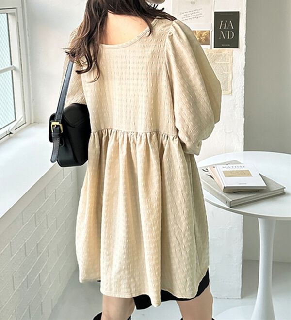 前後2WAYリボンペプラムチュニック - ベルーナ【公式】