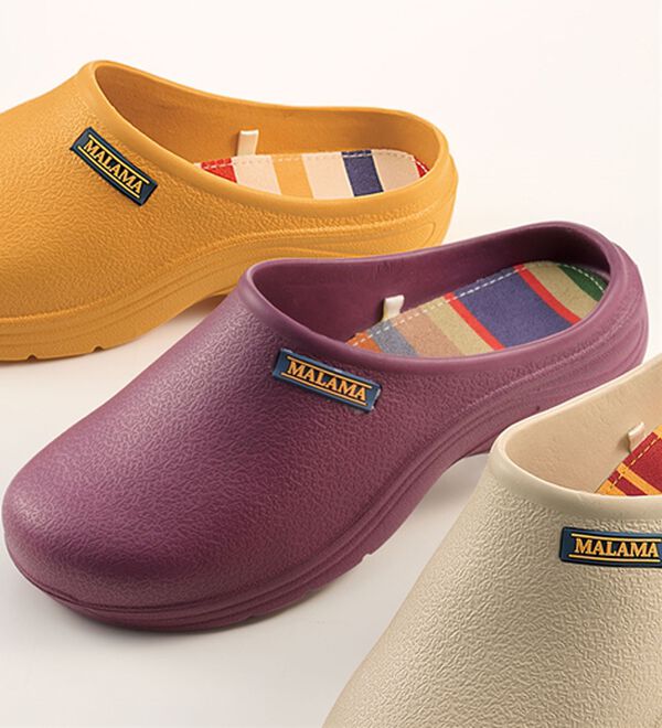 「マラマ　カラフル軽量サボサンダル（サンダル・ミュール）」｜パープル
