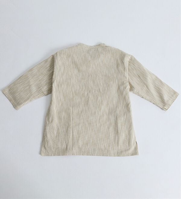 「ざっくり木綿のゆったりリラックスシャツ（メンズシャツ）」｜詳細画像