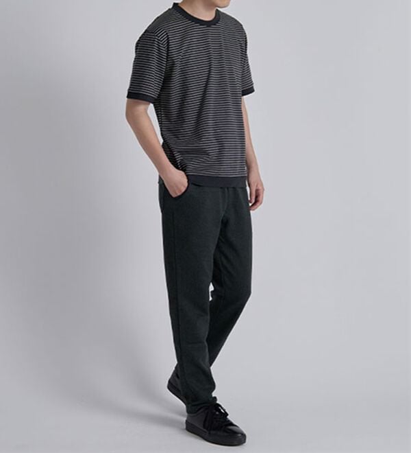 「【３本組】そのままお出かけジャージパンツ（メンズフルレングスパンツ）」｜詳細画像