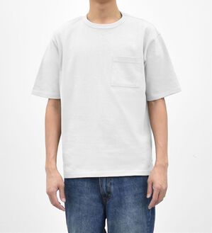 「綿１００％ベーシックＴシャツＮＥＯ（メンズＴシャツ）」｜ホワイト