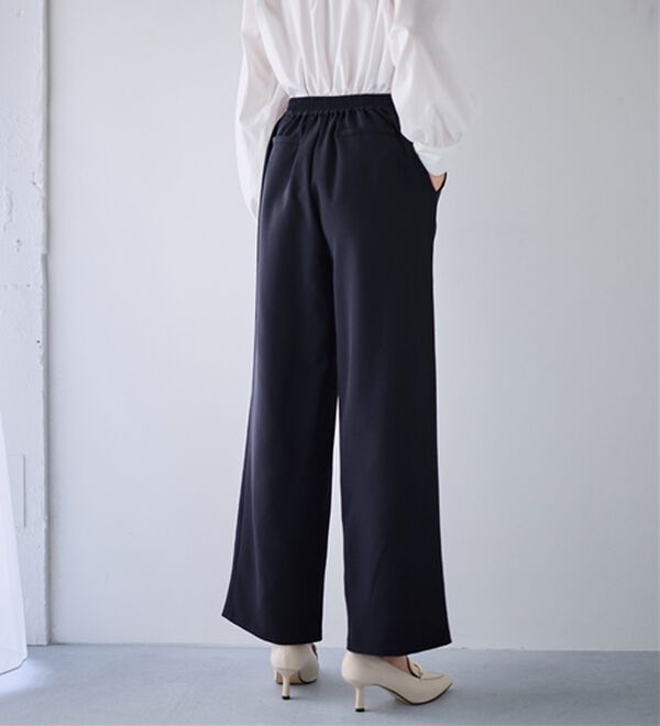 GeeRA（ジーラ）の「【２点セット】フレアーラインジャケットワイドパンツセットアップスーツ（その他スーツ）」｜詳細画像