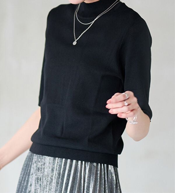 未使用 美品 theory 204AW/SS ハイネック 五分袖 サイズP 楽天市場】◇セール品◇【公式】ヘインズ サーマルトップ ヘンリー