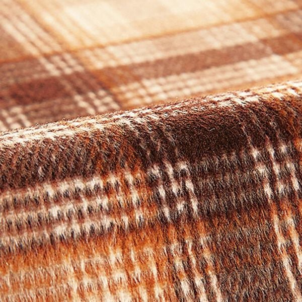 BELLUNA（ベルーナ）の「ウール調チェック柄ノーカラーコート（ロングコート）」｜詳細画像