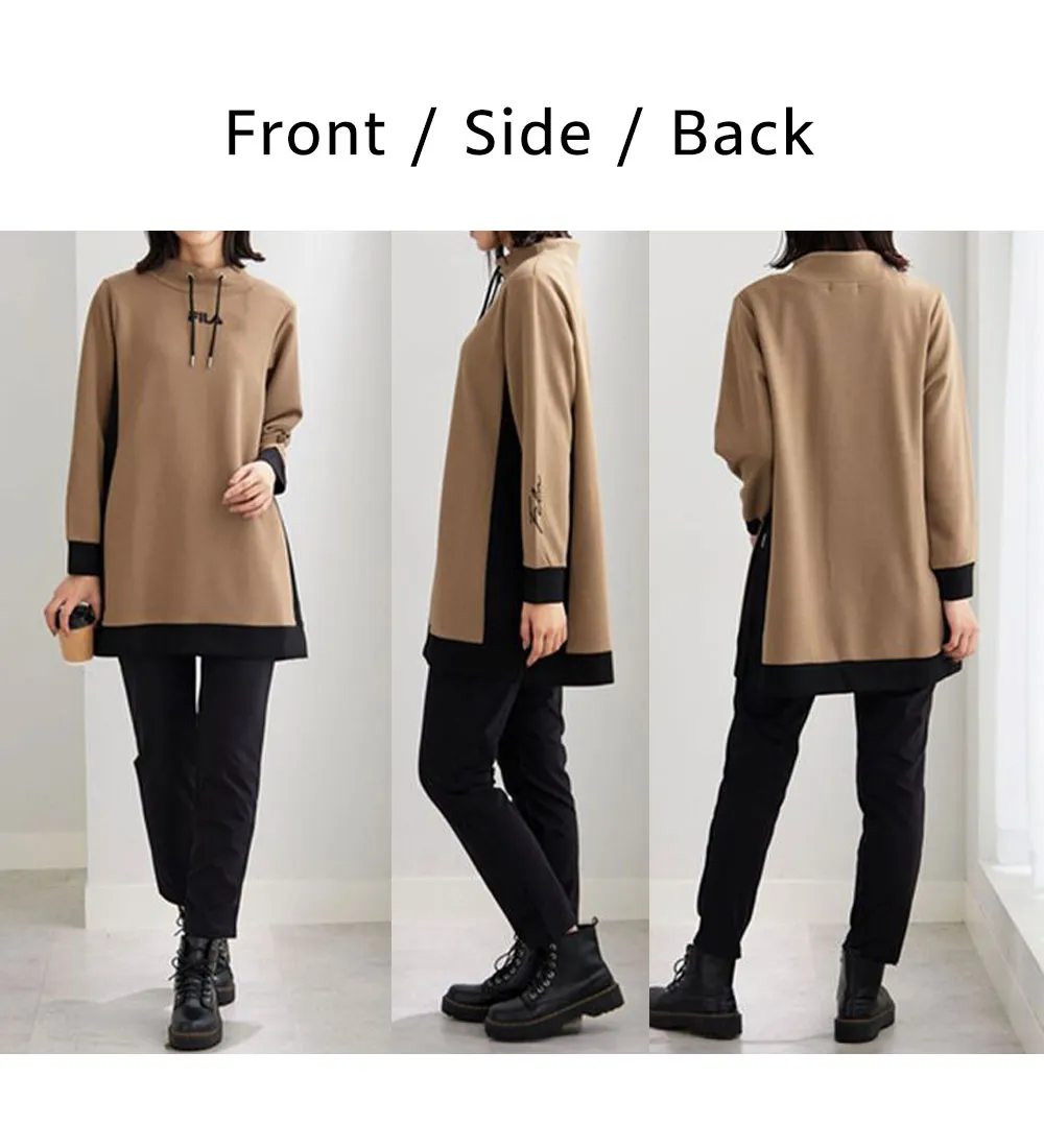 <FILA>配色切替チュニックワンピース