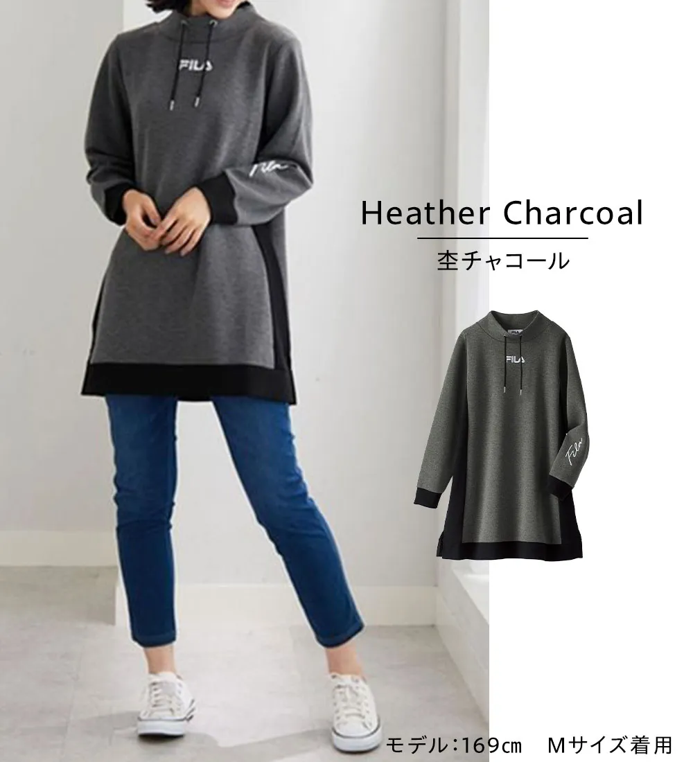 ＜ＦＩＬＡ＞配色切替チュニックワンピース
