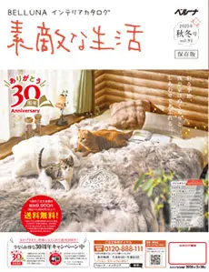 彩る季節、我が家はぬくもりとしあわせであふれる。創刊30周年感謝キャンペーンでお得に冬支度を！